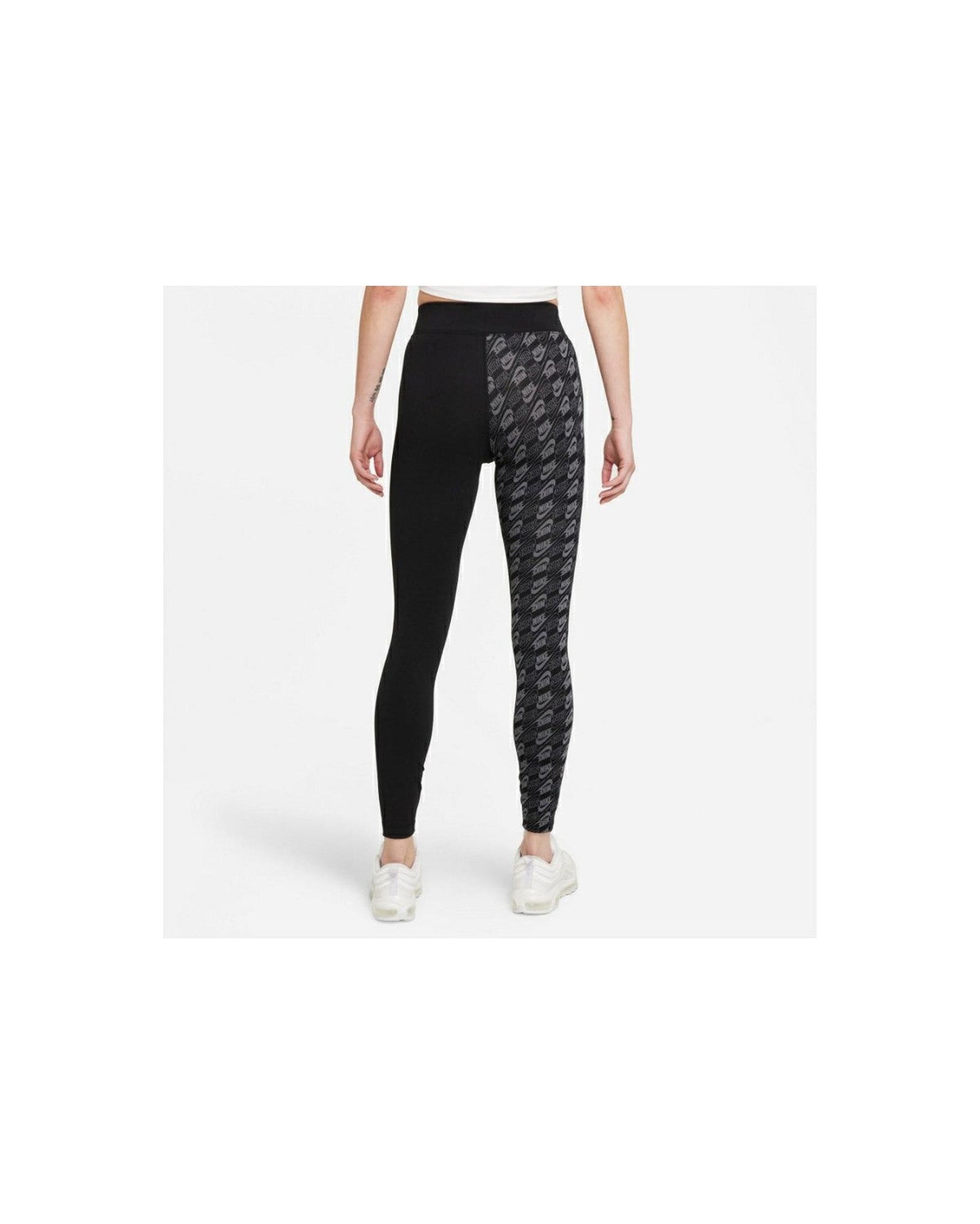 High Rise Stretch Waistband Tights - S